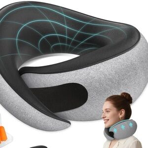 Travel Neck Pillows Airplanes 360° Ergonomic Memory Foam Pillow Relief Neck Pain